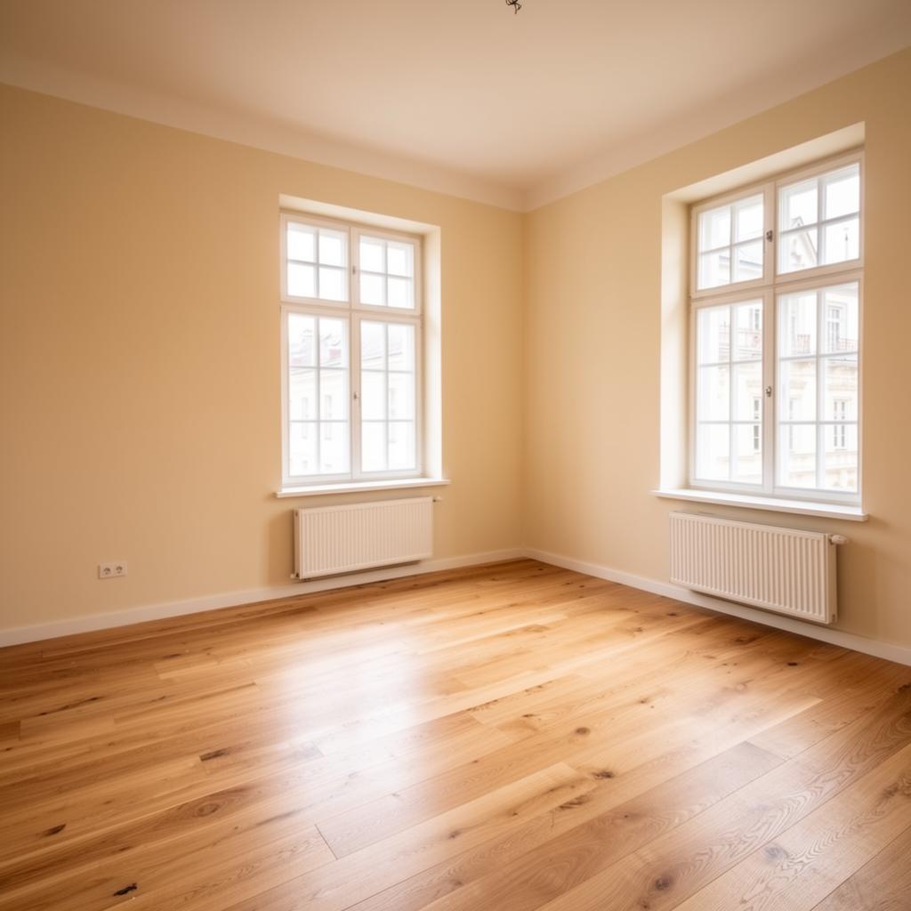 Wohnung nach der Aufbereitung